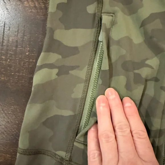 Lululemon Hooded Define Jacket Nulu Heritage 365 Camo Green Twill 6 - Picture 9 of 12